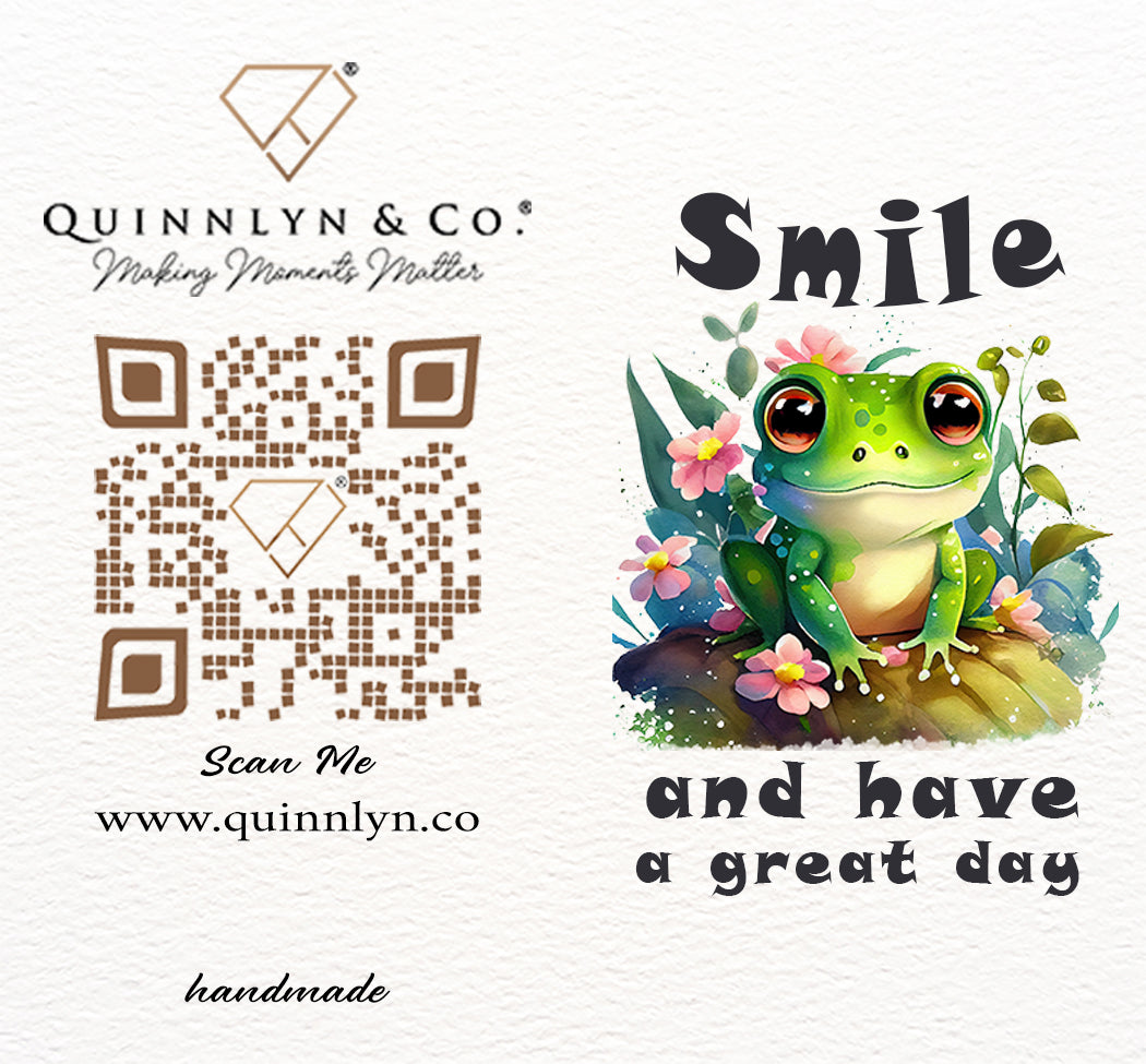 Quinnlyn & Co. Frog Stethoscope Charm, Gifts for Women, RN Nurses with Inspirational Quote on Greeting Card
