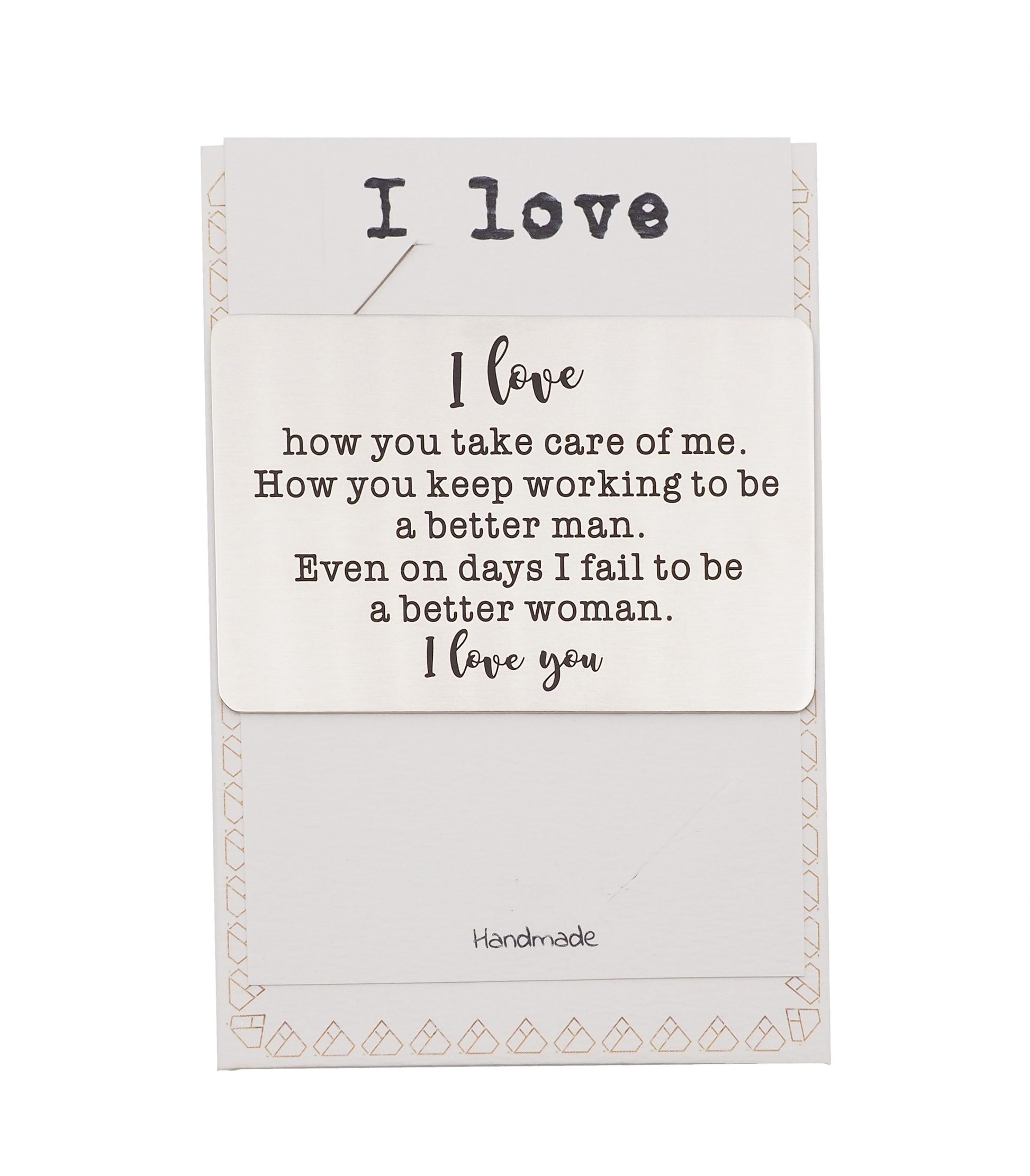 i love you wallet size card - Quinnlyn
