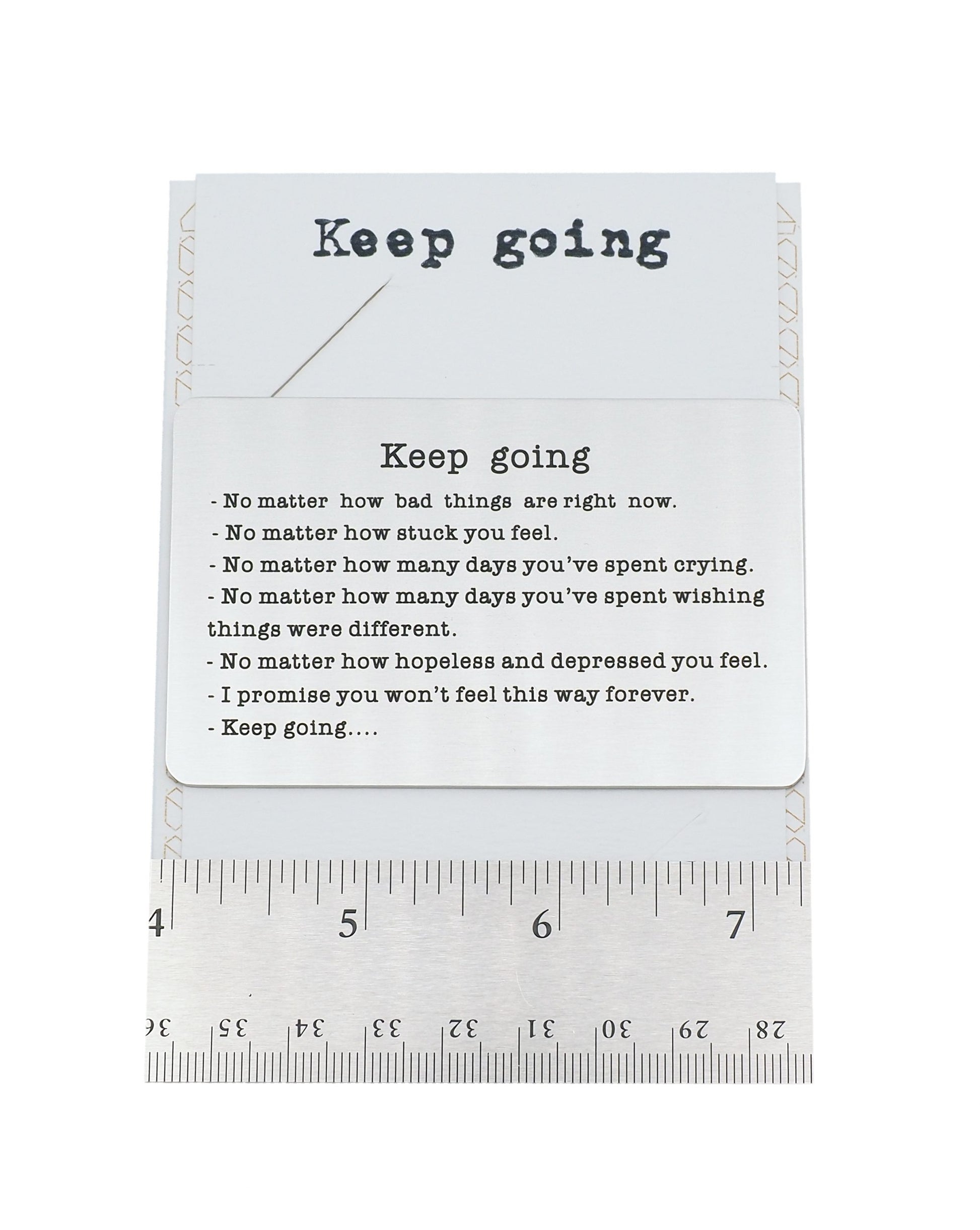Keep Going Greeting Card 2 - Quinnlyn