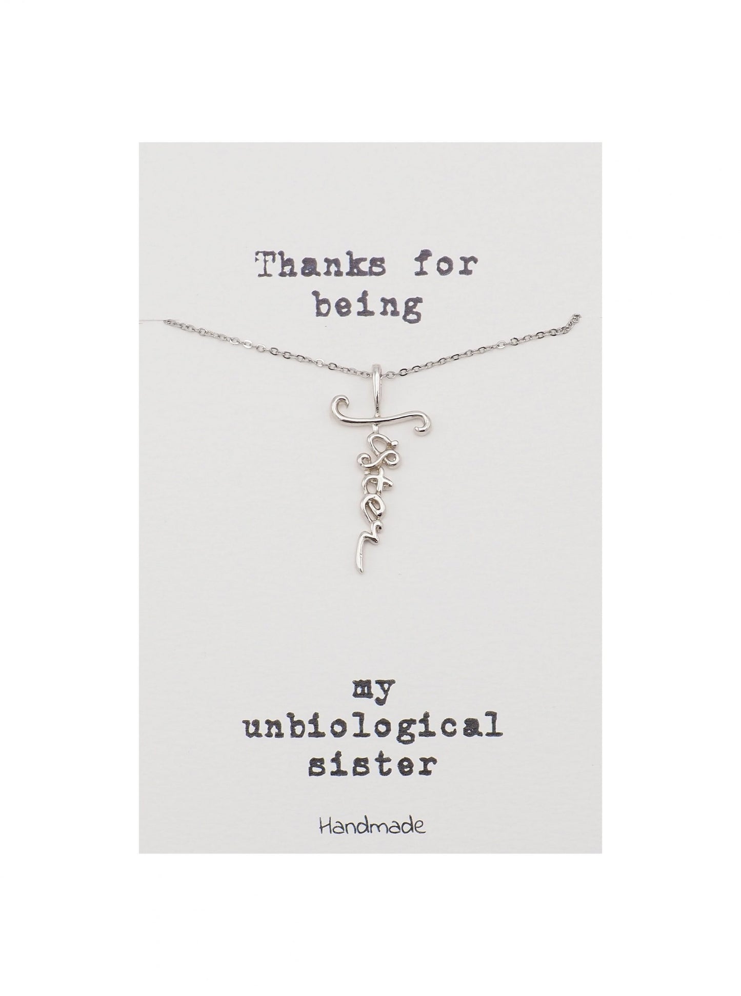 Unbiological - Sister - Necklace 6